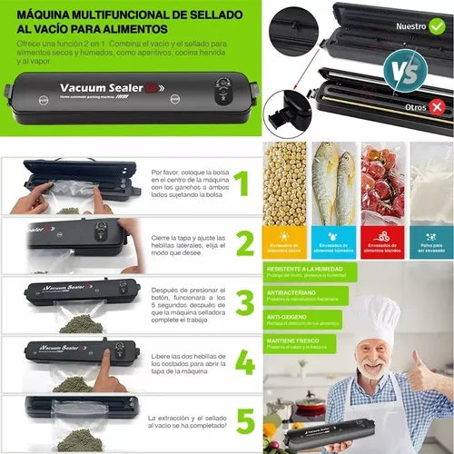 Máquina Selladora al Vacío Automática