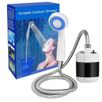 Regadera Portatil con bomba, recargable por USB