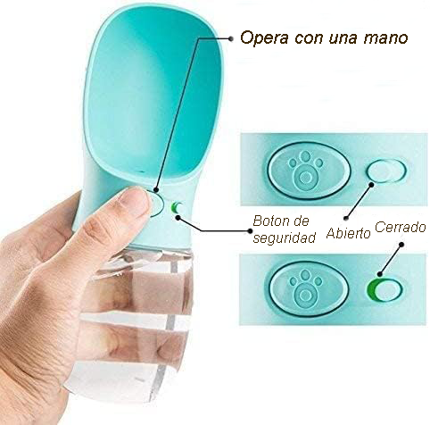 Bebedero Portatil De Mascotas